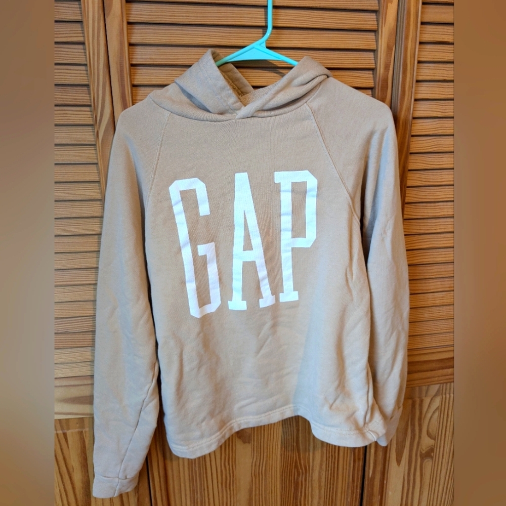 ✨GAP beige hoodie size M✨